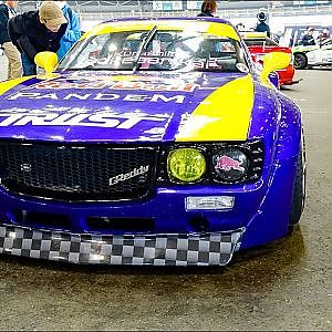 (4K)MAZDA RX-7 FD3S ROKET BUNNY 倉敷ロケバニ會 FD3Sカスタム - NAGOYA AUTO TREND 2019