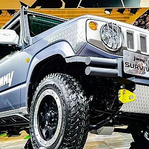 (4K)SUZUKI JIMNY SURVIVE 2019 新型ジムニー サバイブ - TOKYO AUTO SALON 2019