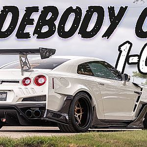 ONE-OFF WIDEBODY GTR Visits AMS | MK7 Golf R Carbon Intake Unboxing