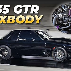R35 GTR swapped Foxbody.. and it's a MONSTER (2500hp | 6sec Quarter Mile)