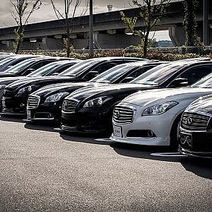 Infiniti Q70 Nissan Y51 FUGA CIMA Meet in JAPAN - Y51ミーティング シーマハイブリッド フーガハイブリッド
