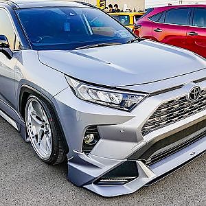 (4K)TOYOTA RAV4 TRD bodykit ラヴフォー TRD カスタム スタンスネーション群馬 - STANCENATION GUNMA 2020
