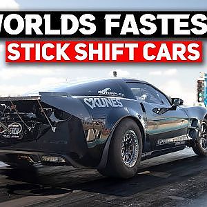 Record Holding Stick Shift Cars Race for $15,000 CASH!