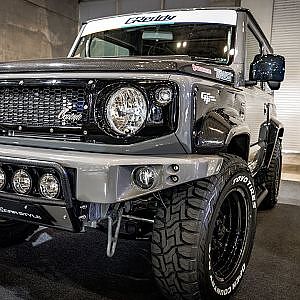 CAR STYLE JB74 JIMNY SIERRA "ZERO STYLE" TAS2022 - ジムニーシエラＪＢ７４ ゼロスタイル 東京オートサロン2022