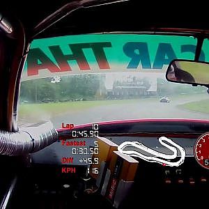 BMW E30 V8 in Super Car thailand 2012 R6 (Full HD, Speed GPS and RPM)