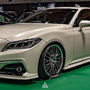 Sense Brand TOYOTA CROWN ARS220 OAM2022 - センスブランド 22クラウン カスタム 大阪オートメッセ2022