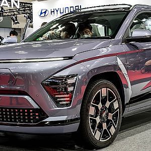 HYUNDAI KONA interior exterior ヒョンデ コナ 内装 外装 - 名古屋モビリティショー