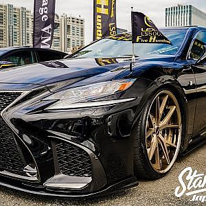 LEXUS LS500 VIPSTYLE レクサス LS500 カスタム - STANCENATION TOKYO 2022