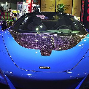 (4K)NOVITEC McLaren 720S Spider N-Largo ノビテック マクラーレン720Sスパイダー エヌラルゴ - TOKYO AUTO SALON 2020