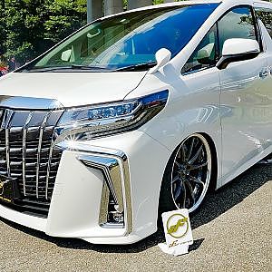 (HD)AIR FORCE JAPAN TOYOTA ALPHARD custom エアフォースジャパン 30系アルファードカスタム - アルヴェルミーティング2018
