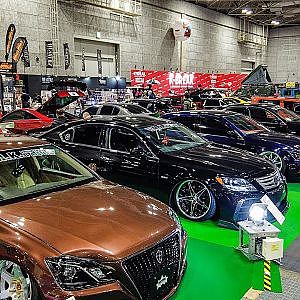 (4K)大阪オートメッセ2020 VIPCAR ゾーン 歩き撮り - OSAKA AUTO MESSE 2020 VIPSTYLE area