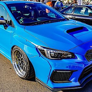 (4K)SUBARU WRX STi JDM modified スタンスネーション群馬 - STANCENATION GUNMA 2020