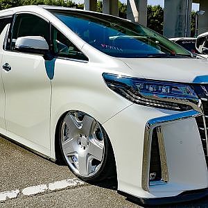 (HD)VERTIA TOYOTA 30 ALPHARD modified ヴェルティア 30系アルファードカスタム デモカー - アルヴェルミーティング2018