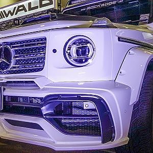 (4K)WALD MERCEDES W463 350d BLACK BISON ヴァルド メルセデス Gクラス ブラックバイソン - OSAKA AUTO MESSE 2020