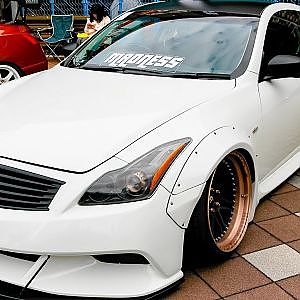 (4K)INFINITI G37 SEDAN VIPSTYLE Custom インフィニティG37セダン カスタム - LOWFEST 2018