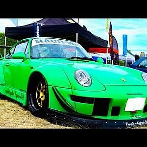 (HD)Porsche 911 modified ポルシェ911カスタム - スタンスネイション大阪2017