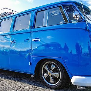 (4K)VW Type2 Bulli ワーゲンバス 旧車 - 昭和レトロカー万博2020