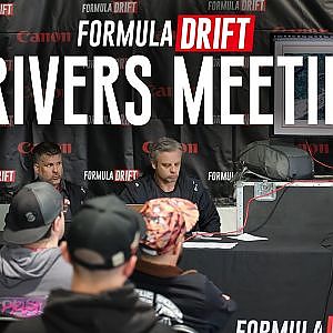 Formula DRIFT Atlanta 2026 Thursday Drivers Meeting