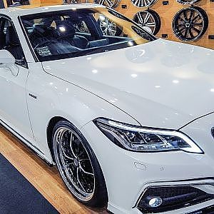 (4K)MZ SPEED TOYOTA CROWN RS bodykit エムズスピード クラウンRS カスタム - OSAKA AUTO MESSE 2020