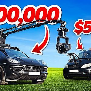 $500,000 Vs $5000 Movie Camera Car