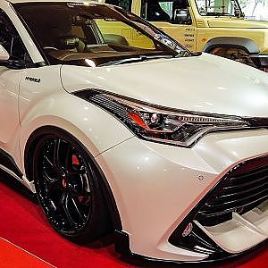 (4K)エイムゲン CH-R フルエアロ AIMGAIN TOYOTA CH-R bodykit - 大阪モーターショー2019
