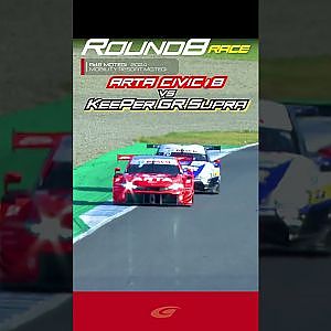 【SUPER GT Rd 8MOTEGI】FINAL GT500 ARTA MUGEN CIVIC TYPE R GT #8 vs KeePer CERUMO GR Supra