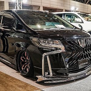 SUPERIOR ALPHARD custom アルファード カスタム - TAS2023 東京オートサロン2023