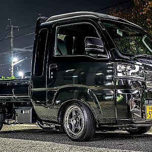 M-GARAGE DAIHATSU HIJET TRUCK S500P S510P bodykit - エムガレージ ハイゼット ハイゼットジャンボ エアロキット スポイラー アイライン フェンダー