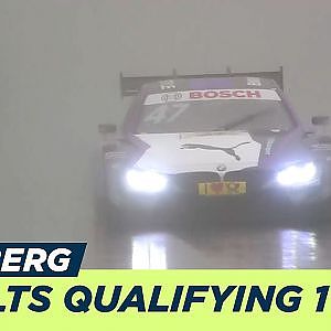 Heavy rain & Red Flag: Results & Highlights Qualifying 1 - DTM Spielberg 2018