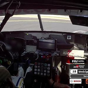 第2戦富士 予選オンボード GT500クラス ポールポジション #19 WedsSport ADVAN GR Supra 阪口晴南