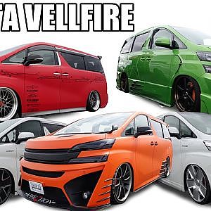 (4K)TOYOTA VELLFIRE modified bodykit - ヴェルファイア カスタム フルエアロ