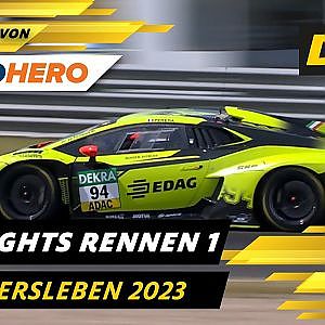DTM Oschersleben Highlights Rennen 1: Franck Perera siegt im ersten DTM Rennen 2023