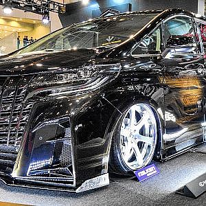 (4K)KUHL×ROHA FULL GRAPHIC ALPHARD クールレーシング×ローハン フルグラフィック アルファード - TOKYO AUTO SALON 2020