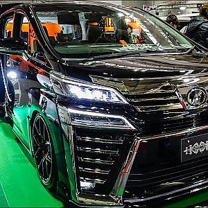 (4K)HEARTS TOYOTA 30 VELLFIRE modified ハーツ30系ヴェルファイアカスタム - OSAKA AUTO MESSE 2019