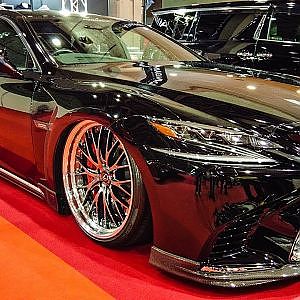 (4K)エイムゲン 純VIP EXE レクサスLS500h カスタム AIMGAIN LS500h modified - 大阪モーターショー2019