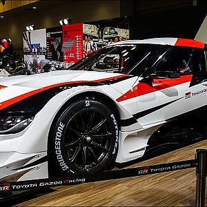 (4K)GR SUPRA SUPER GT CONCEPT GRスープラ スーパーGTコンセプト - OSAKA AUTO MESSE 2019
