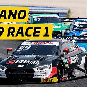 From Last to First! | Marco Wittmann's Misano Masterclass | Misano Race 1 Re-Live | DTM 2019