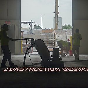 Vlog 013: New Epoxy Floors! | Construction Begins