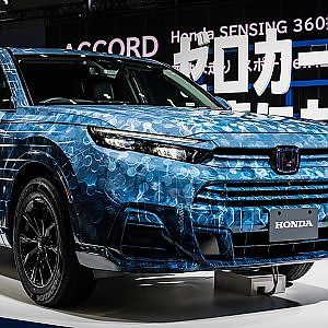 HONDA CR-V FCEV ホンダ 新型CRV ゼロカーボン、水素にも挑戦してきたんだ。 - 名古屋モビリティショー