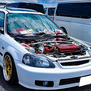 (HD)HONDA CIVIC ENGINE tuning ホンダシビックカスタム エンジンチューン - SBM大阪2018