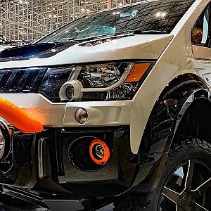 (4K)ROADHOUSE KADDIS XTREME DELICA D5 ACTIVE GEAR デリカD5カスタム - 東京オートサロン2018