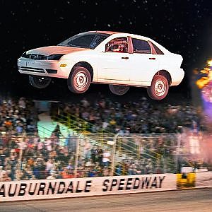 150ft Car Launch + FULL CONTACT Racing at Tour of Destruction! | (1320Experiences | Ep.4)