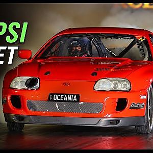 Toyota Supra runs 6s on 275s