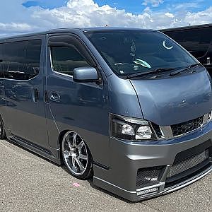 TOYOTA 200 HIACE bodykit custom SBM Osaka2021 - SBM大阪2021 200系 ハイエース フルエアロ カスタム