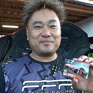 会場で配られるトレカのQRコードから、NFT(デジタル証明付き画像データ原点50)をゲット