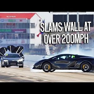 Bob Helms WRECKS 2500hp Lambo on his 77th Birthday :/ (TX2K22: Day 2)