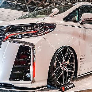(4K)シルクブレイズ トヨタ 30系 アルファードS 後期 カスタム SILKBLAZE 30 ALPHARD bodykit - 東京オートサロン2020