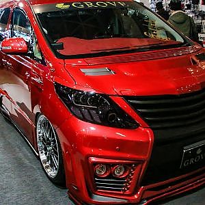 (HD)GROVE TOYOTA 20 ALPHARD modified 20系アルファードカスタム - TOKYO AUTO SALON 2019