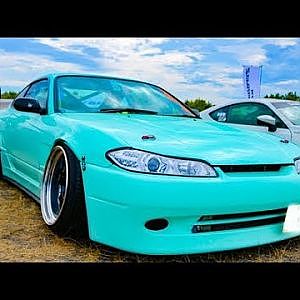 (HD)NISSAN SILVIA S15 modified 日産シルビア15型カスタム - スタンスネイション大阪2017