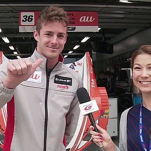2018 AUTOBACS SUPER GT Rd.2 James Rossiter Interview before the race.